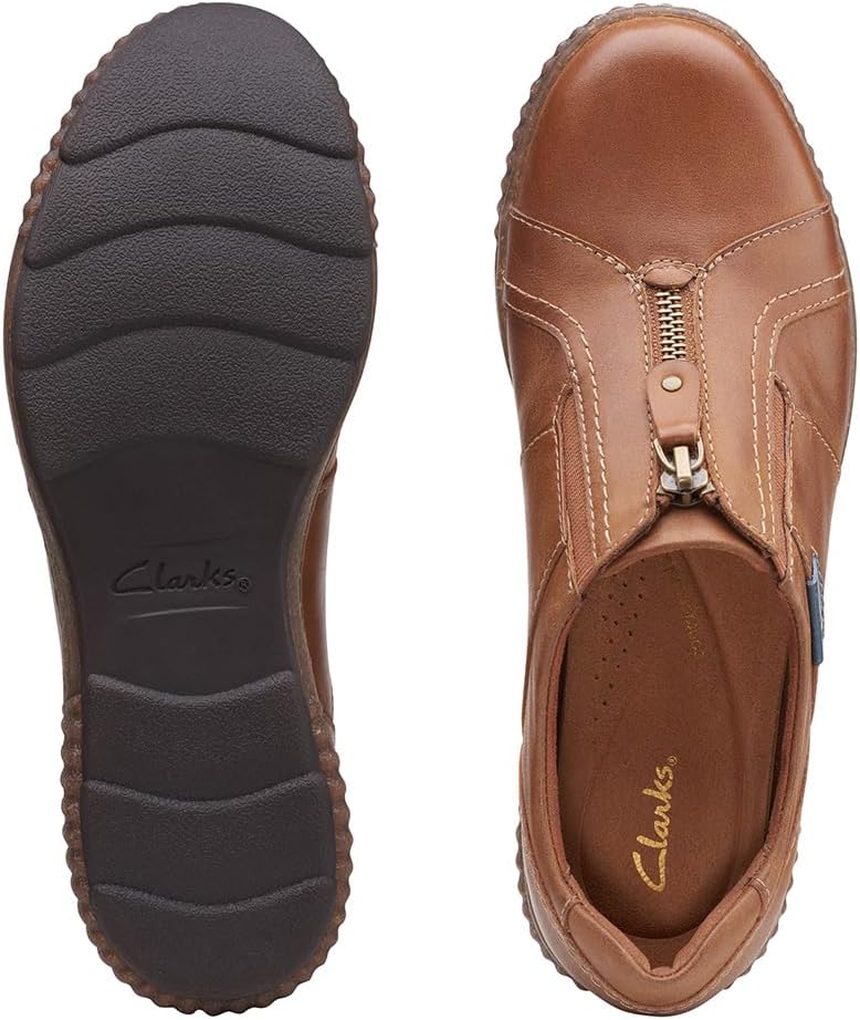 

Женские полуботинки Clarks, коричневые, Коричневый