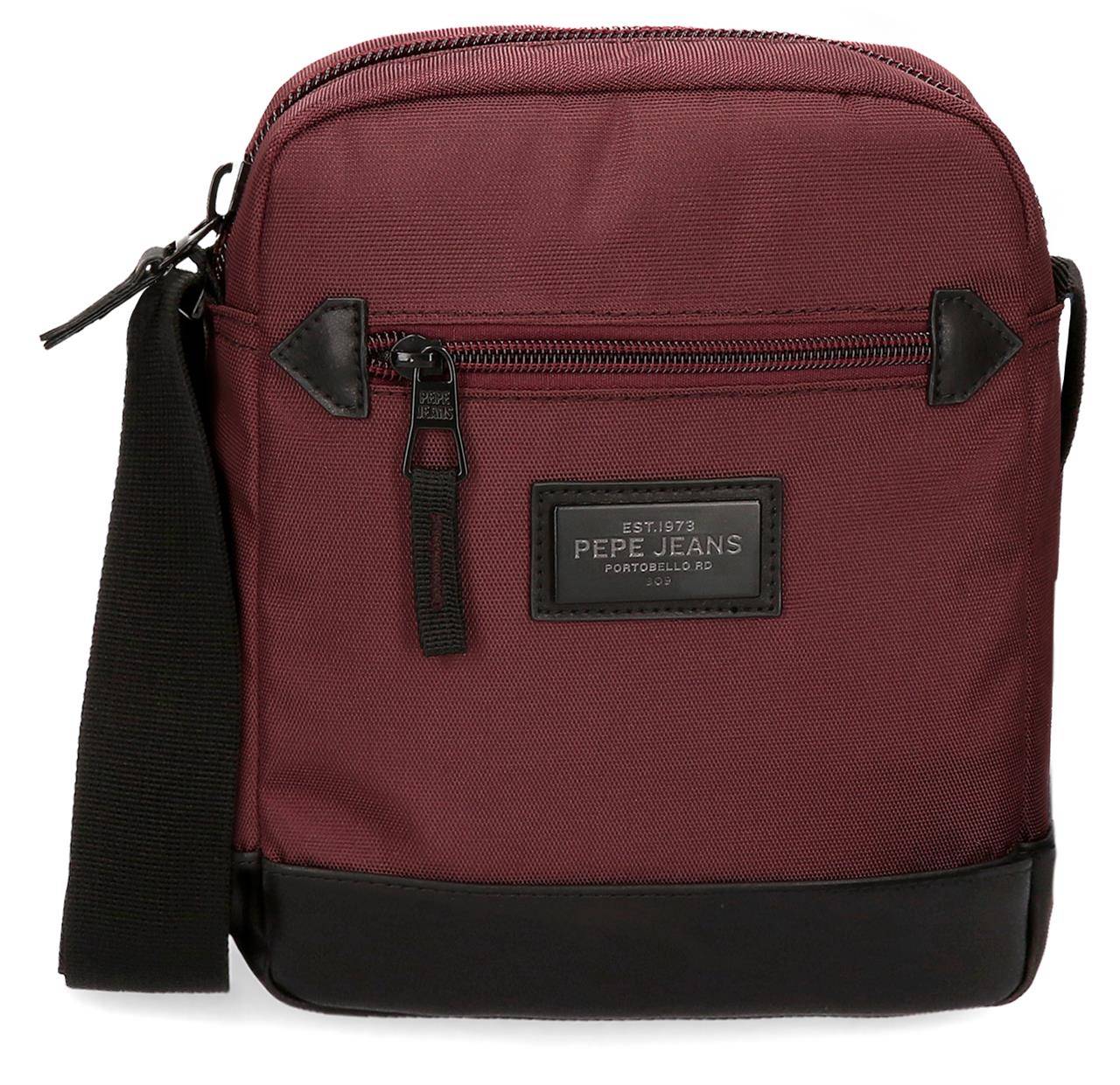 Сумка репортер Pepe Jeans Bags LAMBERT SHOULDER BAG 78154, цвет бордовый, размер ONE SIZE - фото 1