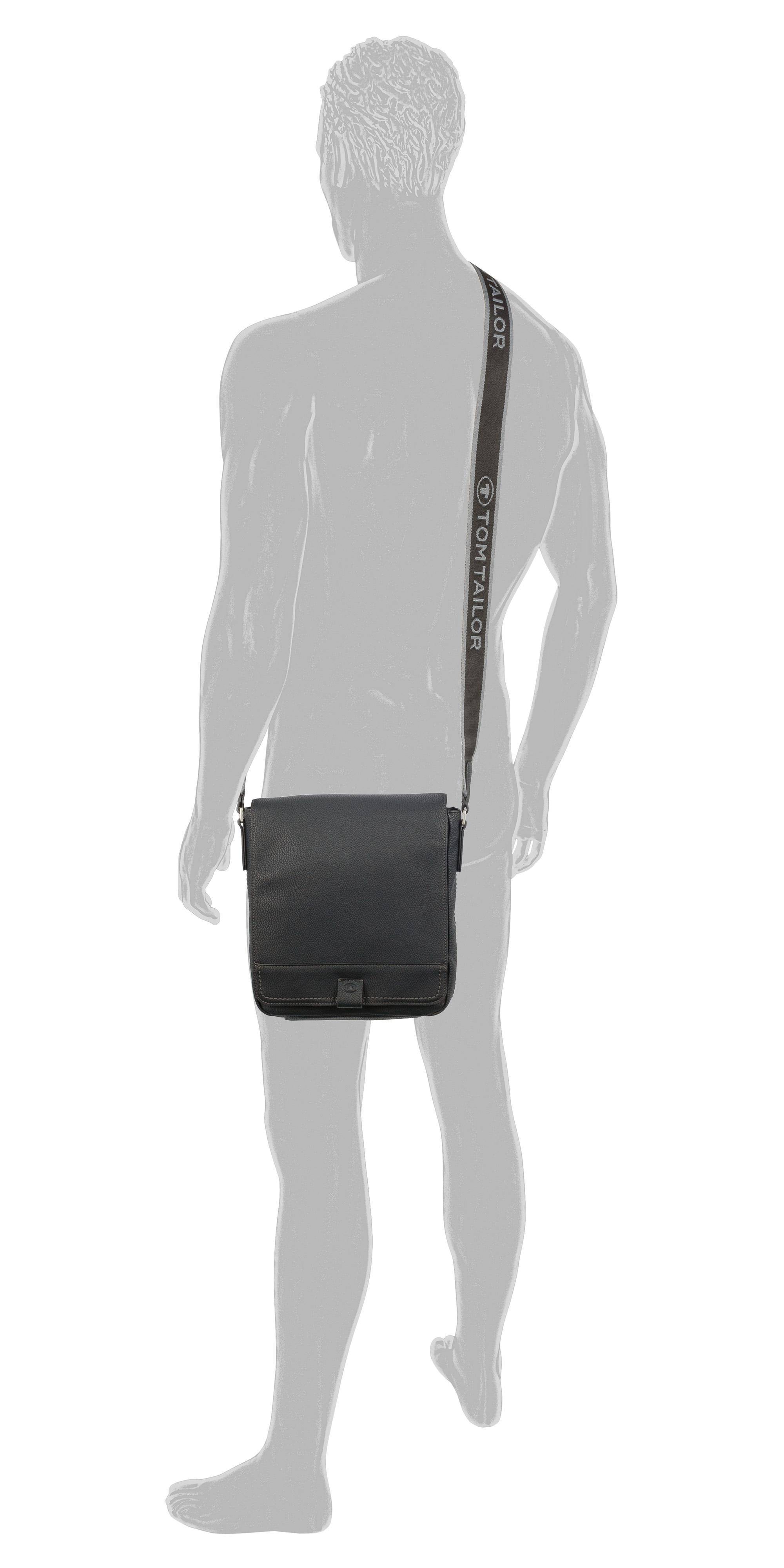 Мужская сумка Tom Tailor, черная, цвет черный, размер ONE SIZE - фото 4