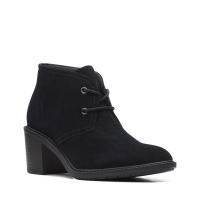 Женские дезерты Clarks (Scene LaceBoot 26161985), черные, арт: 26161985