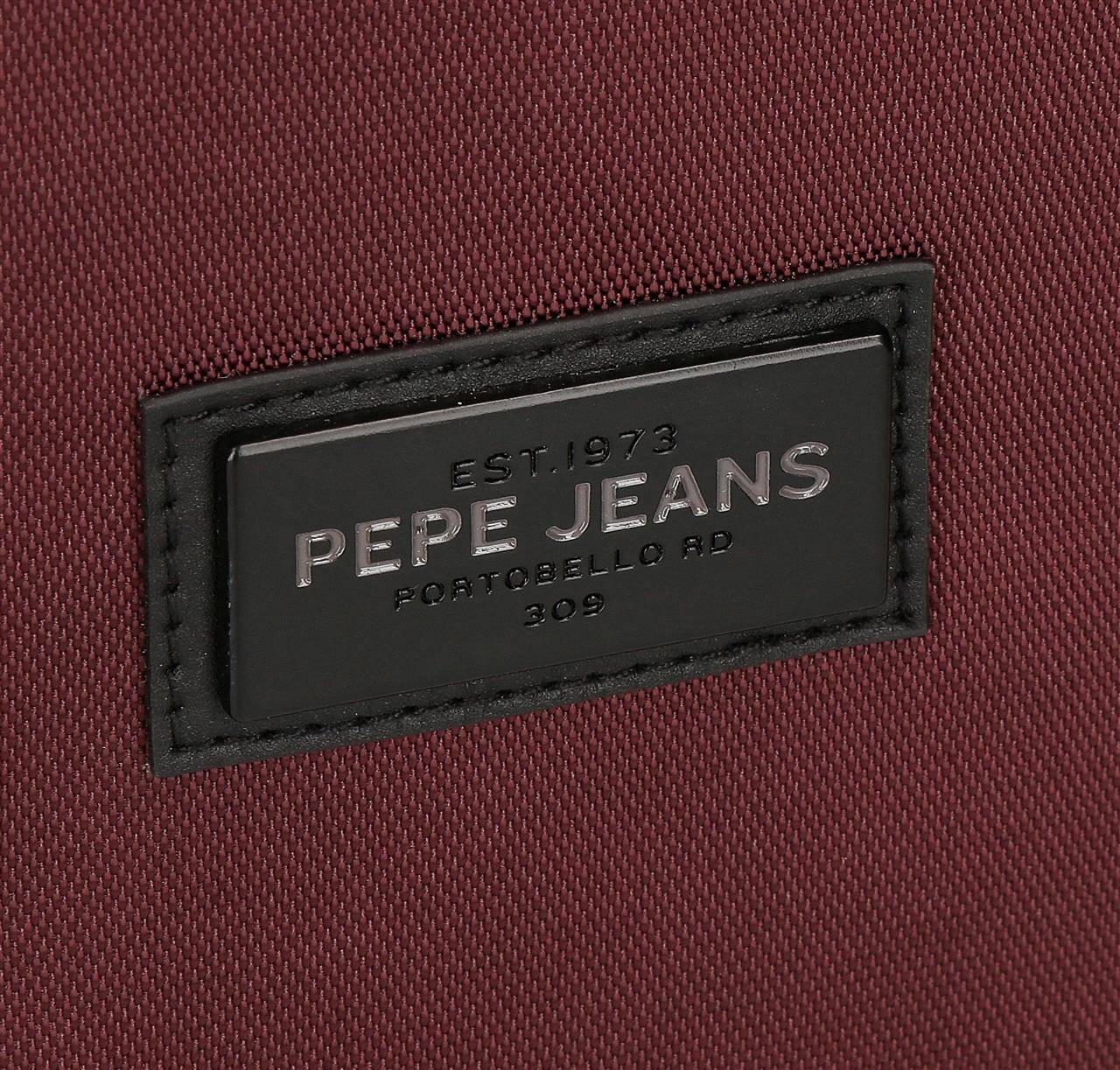 Сумка репортер Pepe Jeans Bags LAMBERT SHOULDER BAG 78154, цвет бордовый, размер ONE SIZE - фото 5