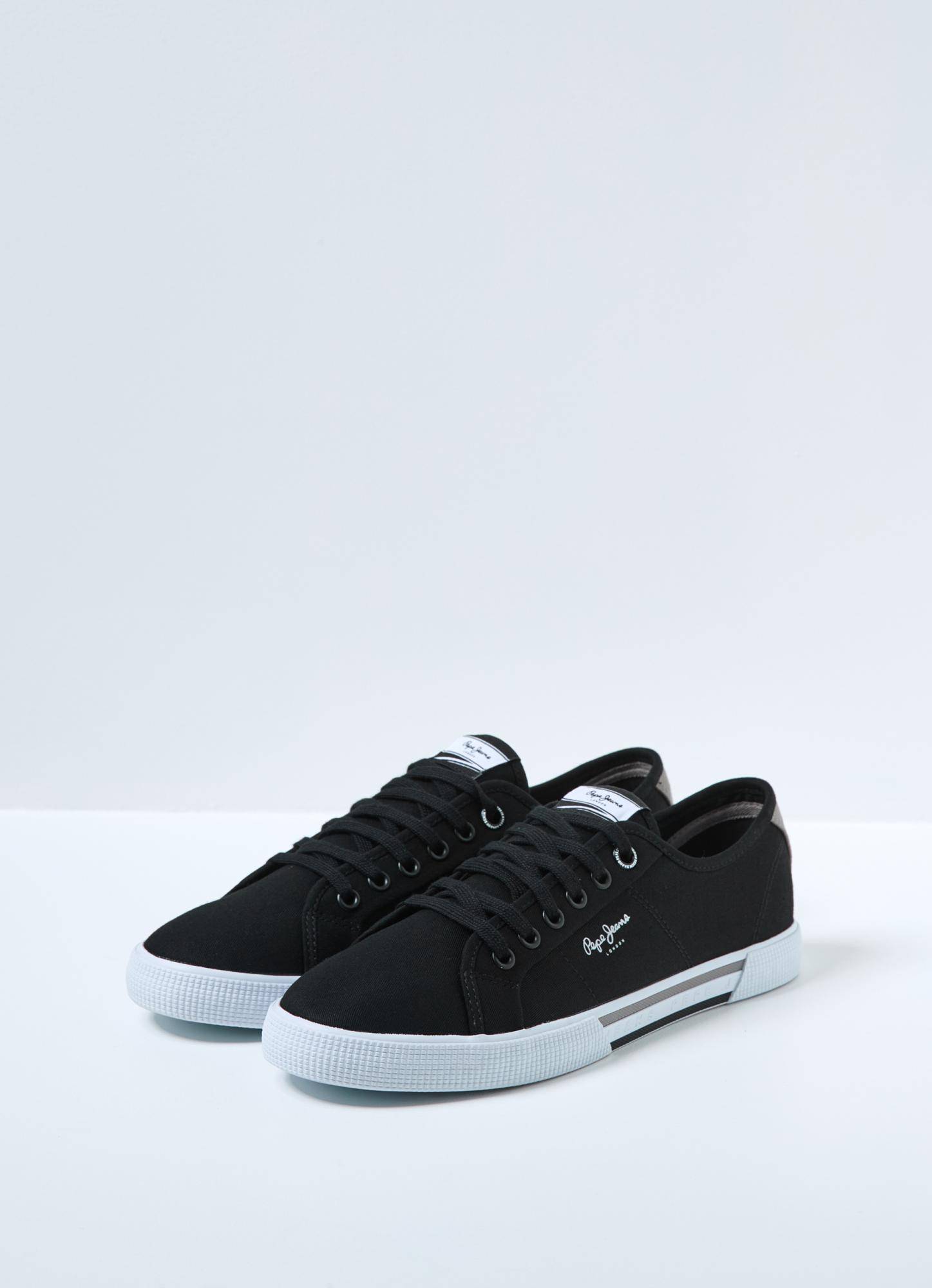 

Мужские кеды Pepe Jeans London (BRADY MEN BASIC s_PMS30816), черные, Черный