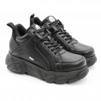 Женские кроссовки Buffalo shoes(CLD CORIN 1630394), черные, арт: 1630394