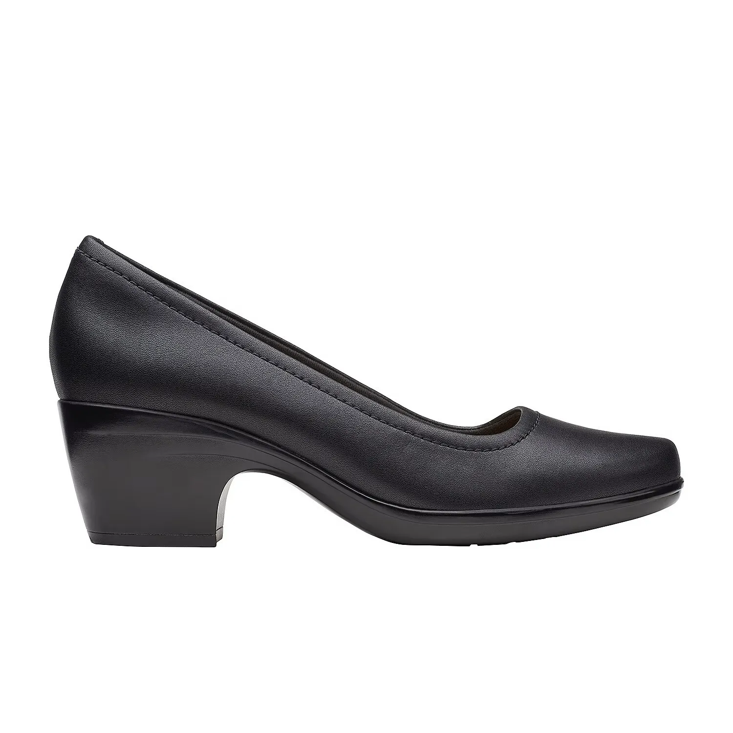 Женские туфли-лодочки Clarks, черные, цвет черный, размер 37.5 - фото 3