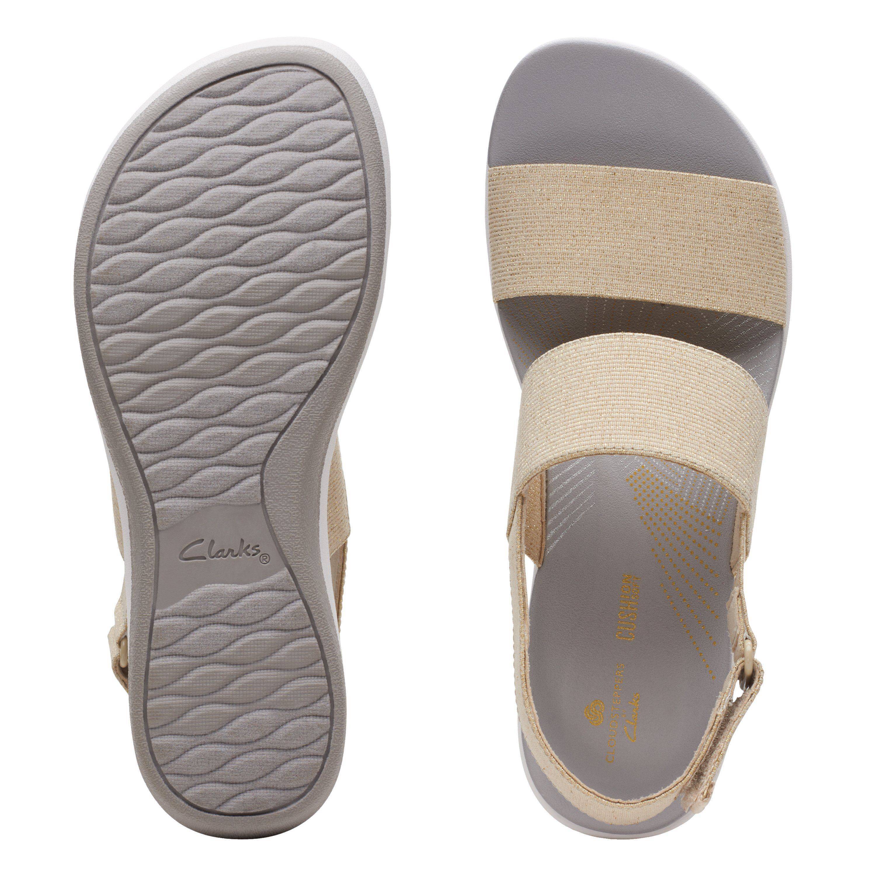 Женские сандалии Clarks(Arla Jacory 26150261), золотые, цвет золотой, размер 37 - фото 8