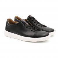 Мужские кеды Clarks (Cambro Low 26158352), черные, арт: 26158352