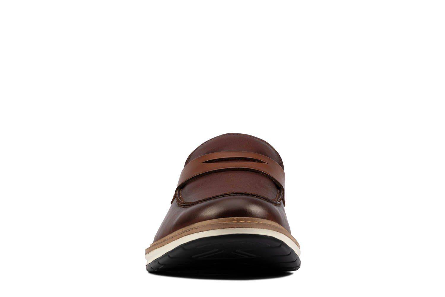 Мужские лоферы Clarks (Chantry Penny 26157984), коричневые, цвет коричневый, размер 44.5 - фото 3