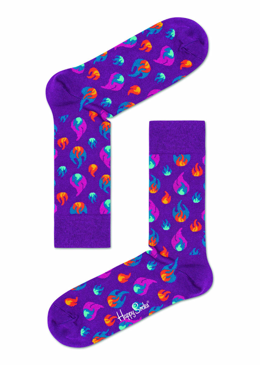 

Носки Happy socks Flames Sock FLM01