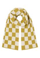 254-40-LAAS - Шарф ETERNA, бело-зеленый 254-40-LAAS - Шарф ETERNA, бело-зеленый