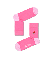 Embroidery Watermelon Half Crew Sock BEWA13 - Embroidery Watermelon Half Crew Sock BEWA13