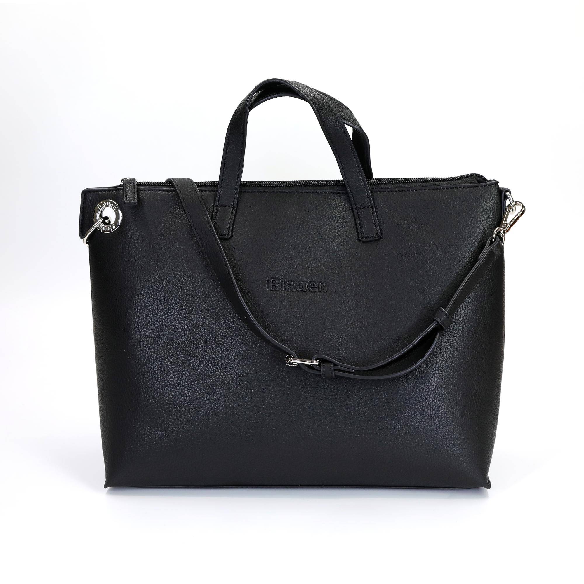 Женская сумка Blauer, черная, цвет черный, размер ONE SIZE