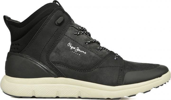 

Мужские высокие кроссовки Pepe Jeans London(HIKE LITE PMS30475), черные, Черный