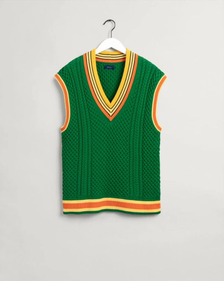 

Мужской жилет Gant, зеленый