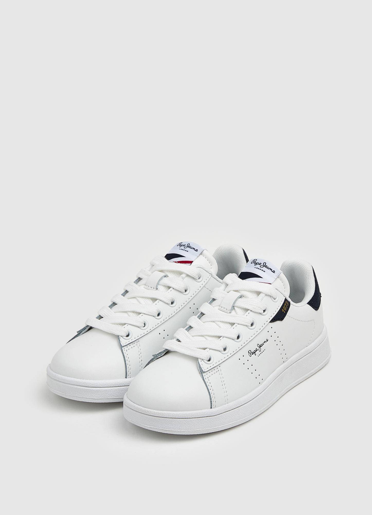 

Детские кеды Pepe Jeans London (PLAYER BASIC B s_PBS30532), белые, Белый