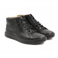 Мужские высокие кеды Clarks, черные, арт: 26144307