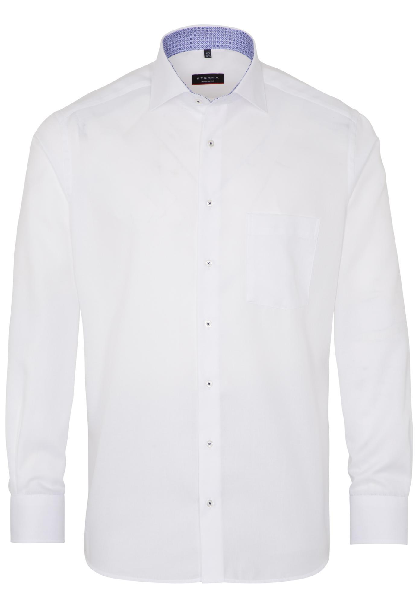 Мужская рубашка ETERNA, белая, цвет белый, размер 58 - фото 1
