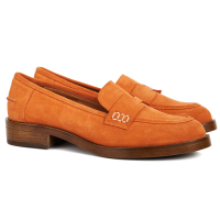  44405123-1400 - Женские лоферы Bugatti, оранжевые