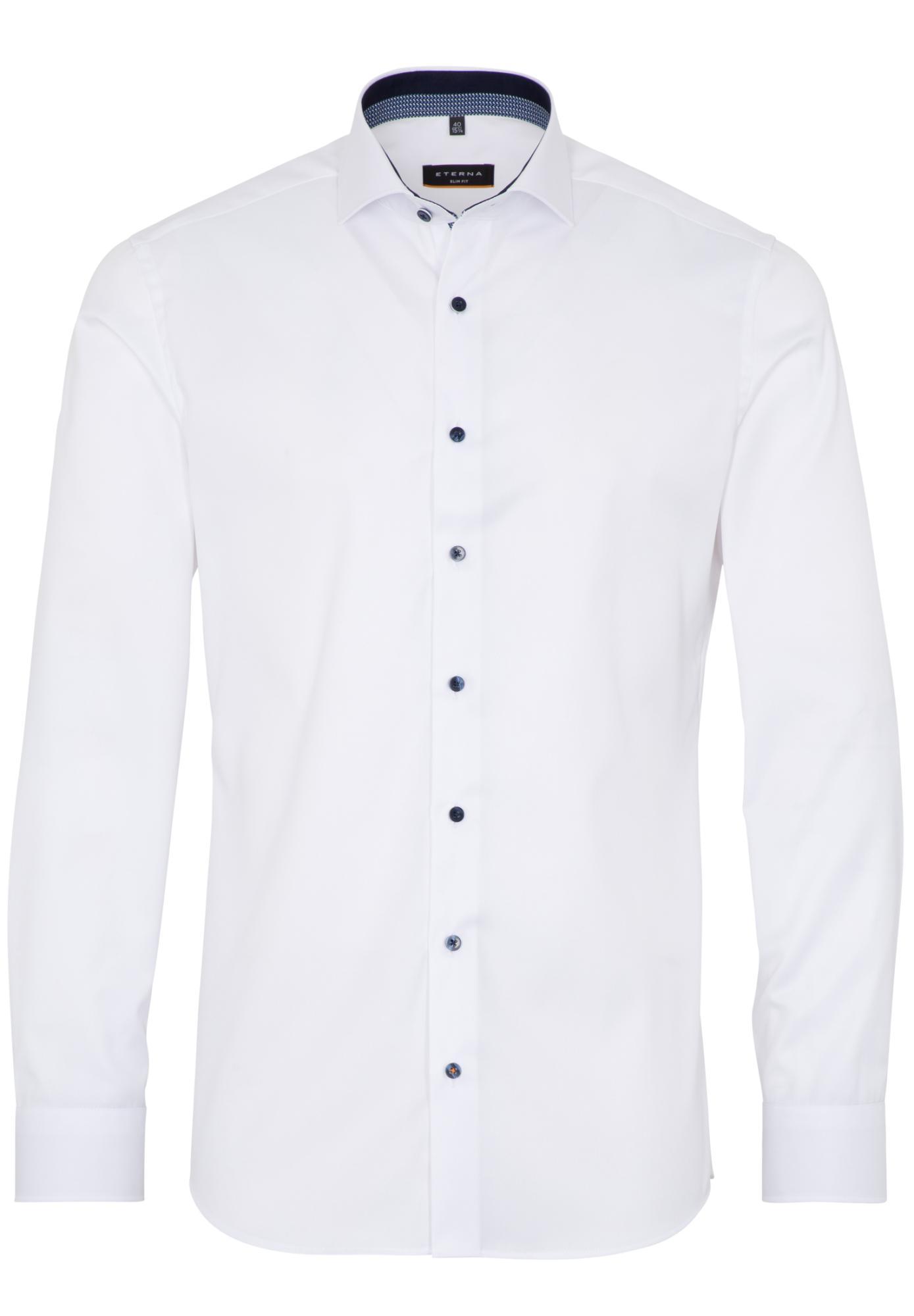 Мужская рубашка ETERNA, белая, цвет белый, размер 54