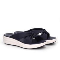 Женские сланцы Clarks, синие, арт: 26165087