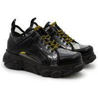 Женские кроссовки Buffalo shoes, черные, арт: 1630158