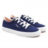 Женские кеды Pepe Jeans London, синие, арт: PLS31169