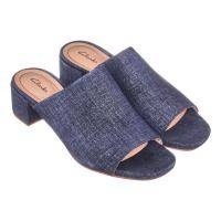 Женские сабо Clarks, синие, арт: 26138888