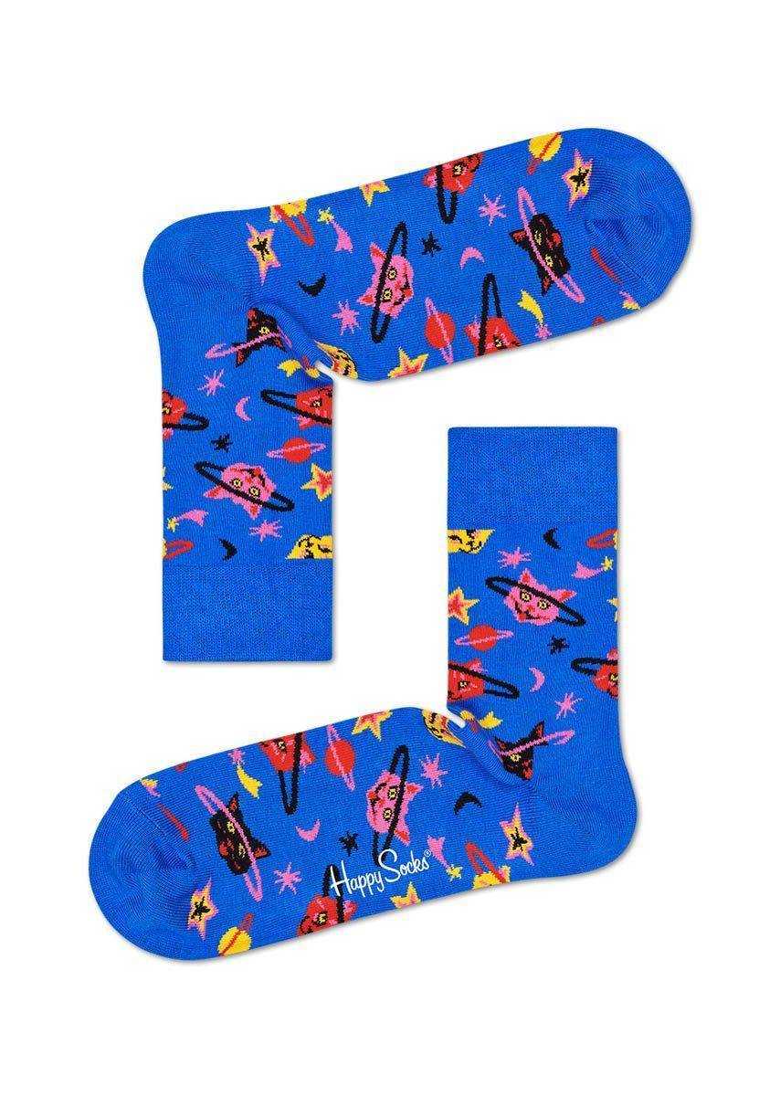 

Носки Happy socks Space Cat 1/2 Crew Sock SPA13 6300