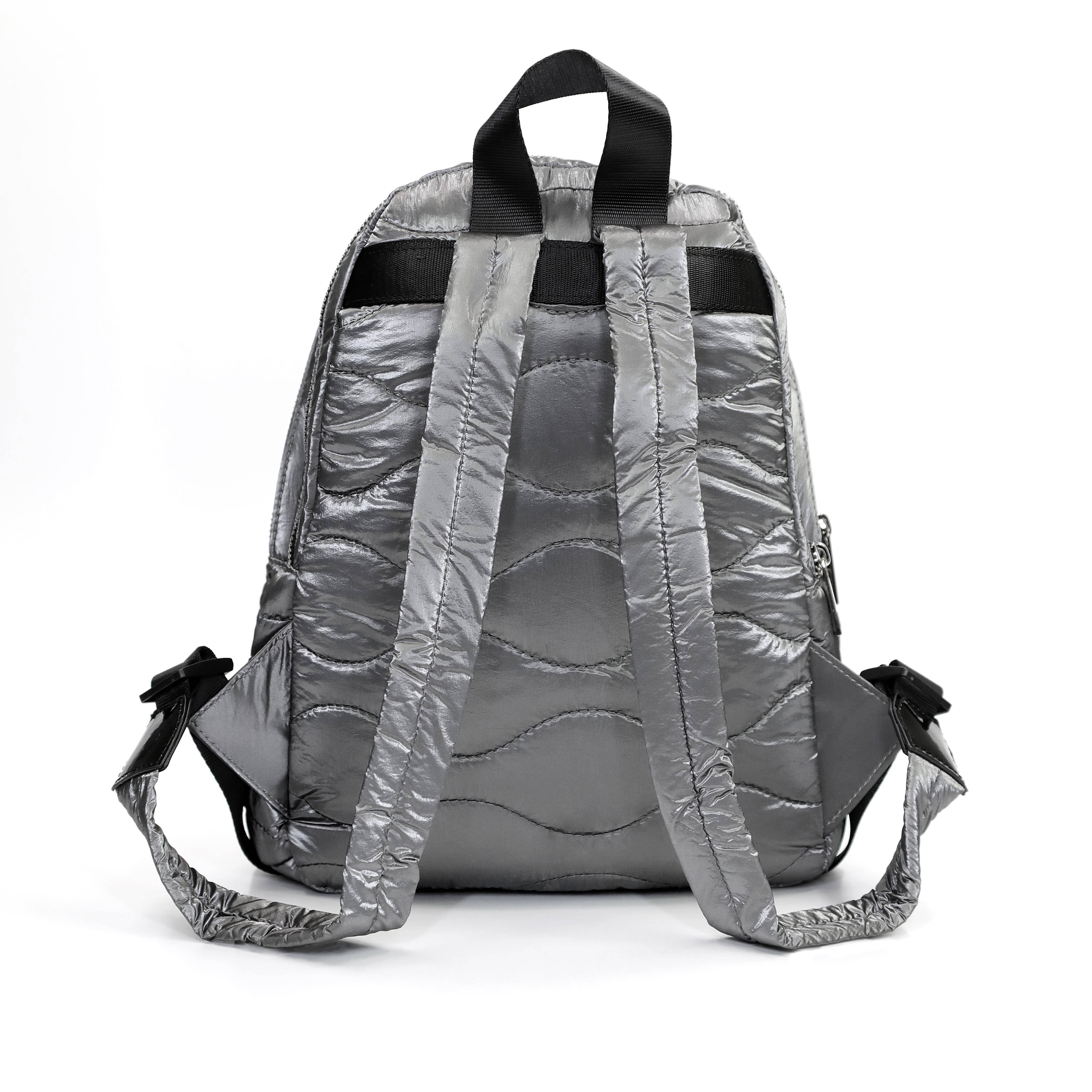 Женский рюкзак Blauer, серый, размер ONE SIZE - фото 4