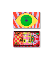 3-Pack Abstract Print Socks Gift Set XSUR08 - 3-Pack Abstract Print Socks Gift Set XSUR08