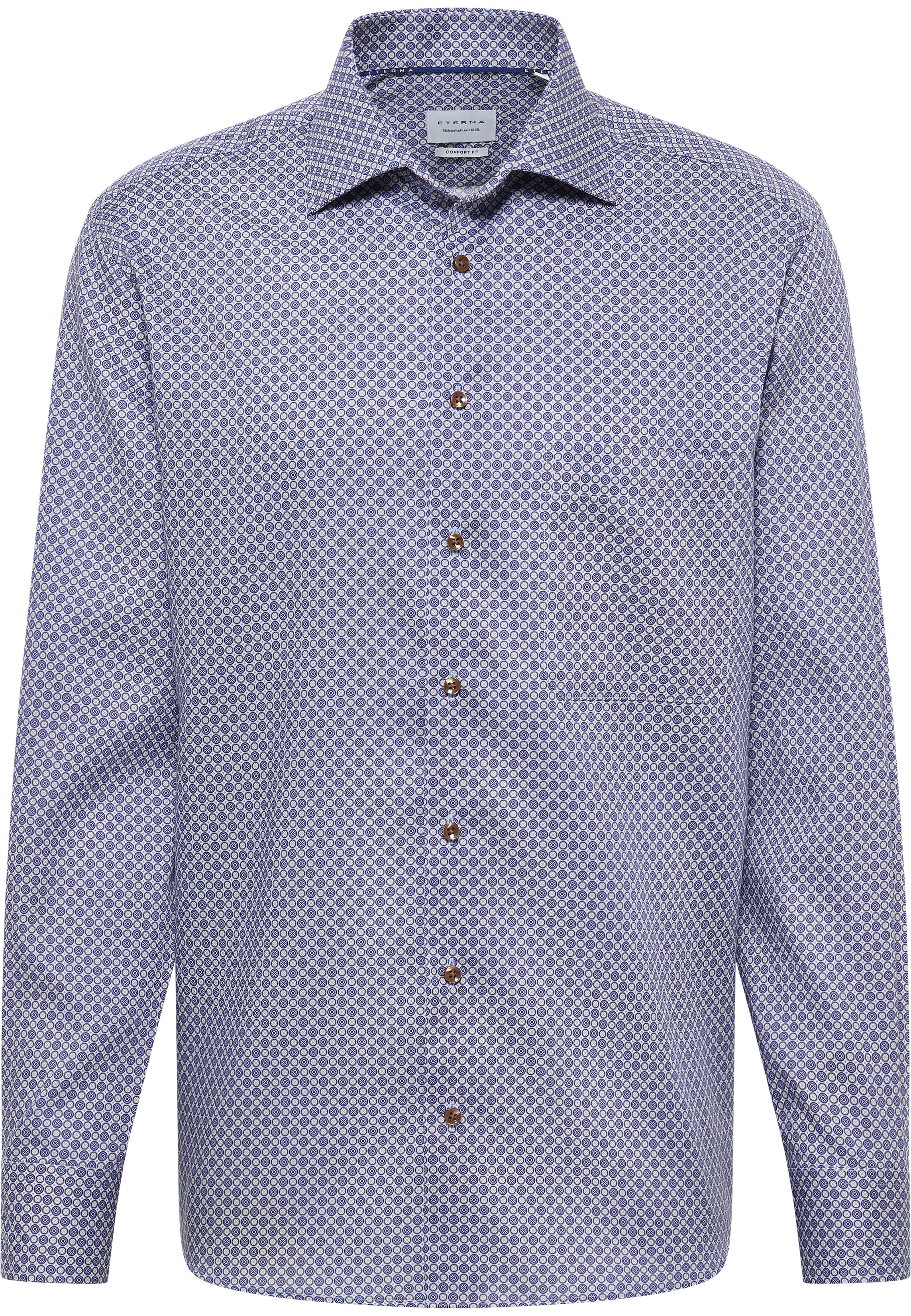 

Мужская рубашка ETERNA, бежевая, Бежевый