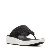 Женские вьетнамки Clarks (Drift Jaunt 26166266), черные, арт: 26166266