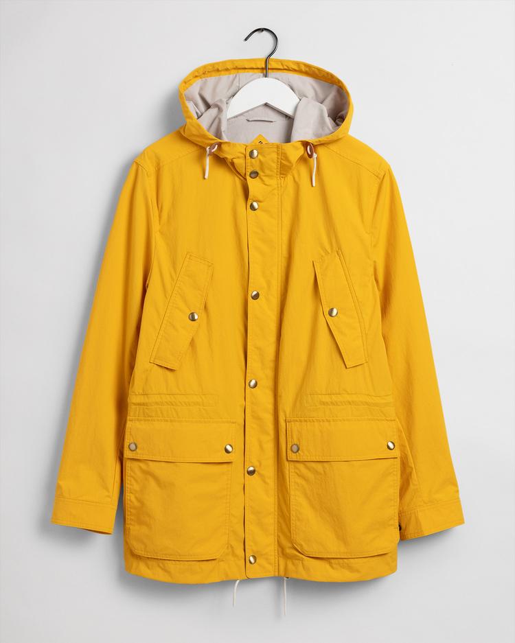 Мужская куртка парка Gant, желтая, цвет желтый, размер 48