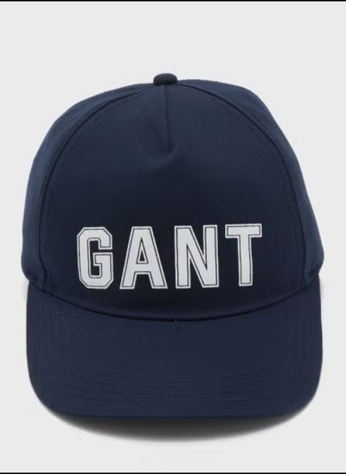Мужская бейсболка Gant, синяя, цвет синий, размер One Size - фото 1