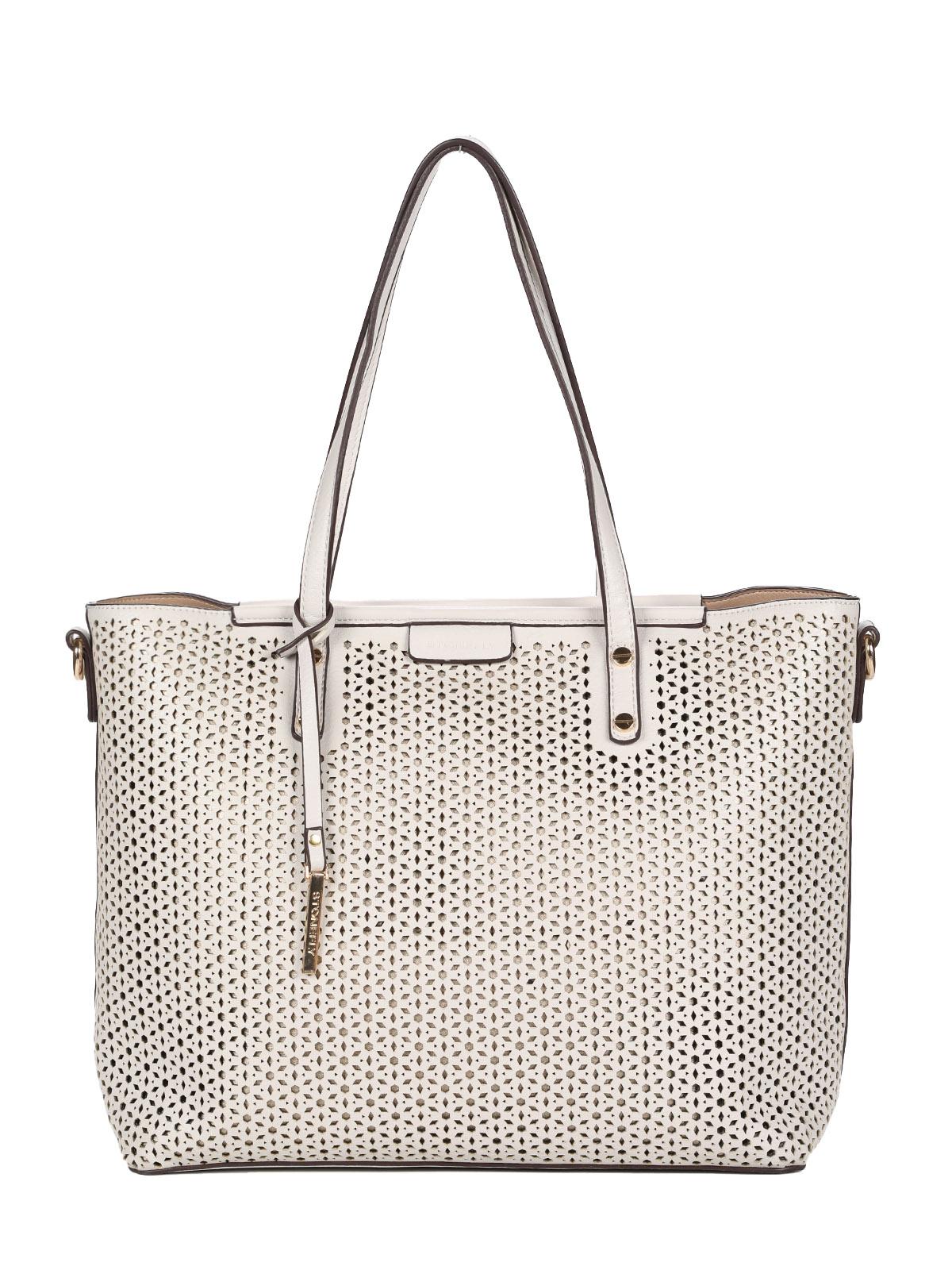 Женская сумка шоппер Stonefly Bags, белая
