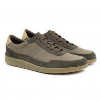 Мужские кеды Clarks(Oakland Run 26154056), оливковые, арт: 26154056