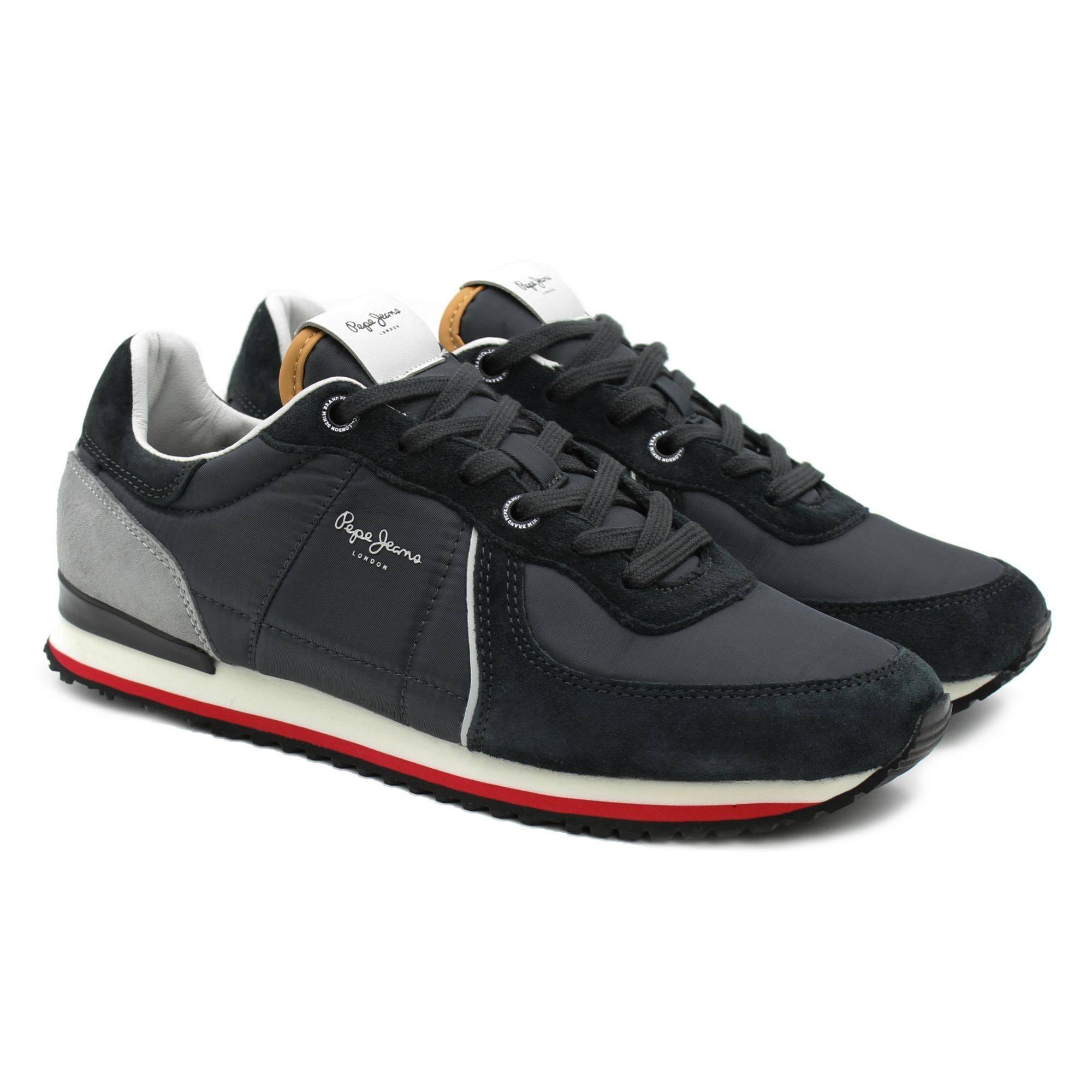 

Мужские кроссовки Pepe Jeans London(TINKER CITY 21 PMS30728), черные, Черный