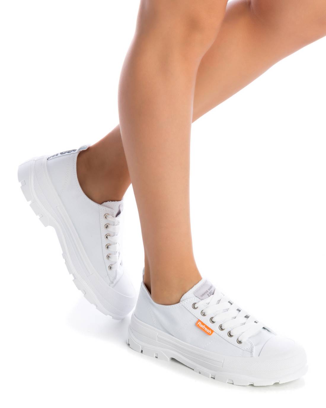 

Женские кроссовки REFRESH (CANVAS LADIES SHOES 79158), белые, Белый