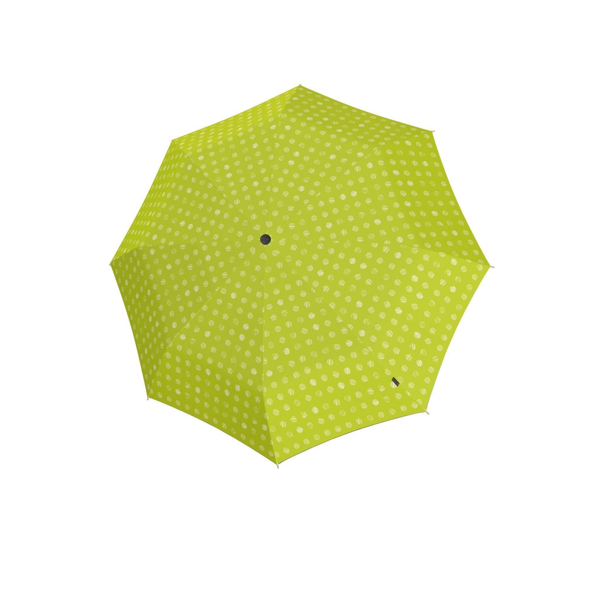 Женский автоматический зонт Knirps(A.200 Medium Duomatic 9572008470), зеленый, размер ONE SIZE - фото 1