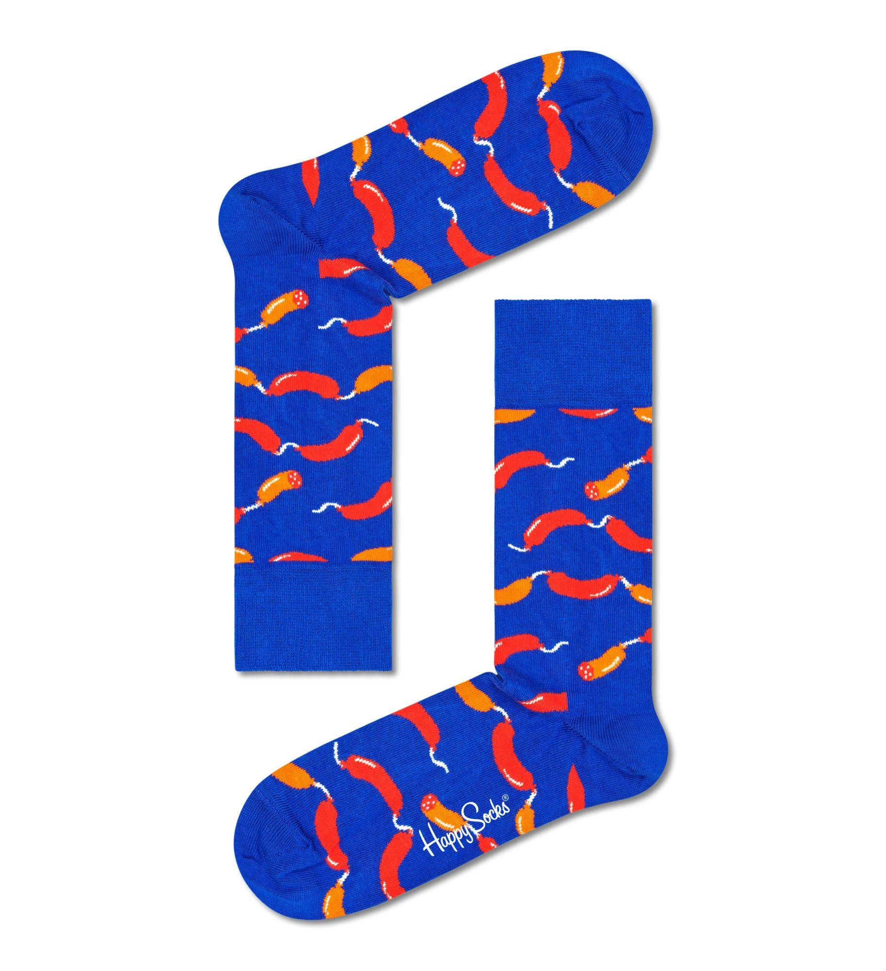 Носки Happy socks Sausage Sock SAU01 6300, размер 29 - фото 1