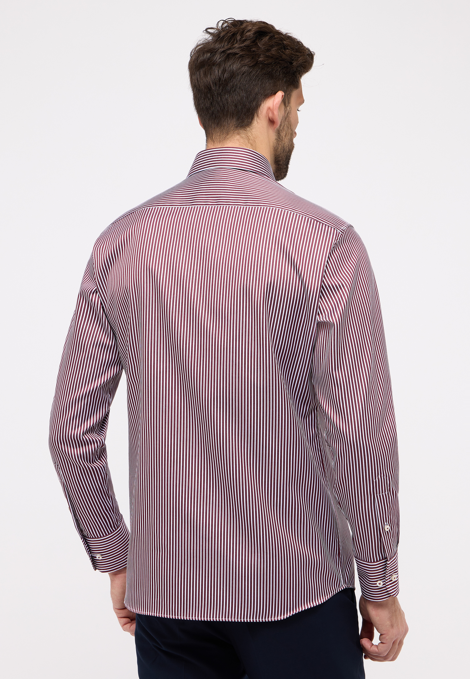 

Мужская рубашка ETERNA, красная, Красный