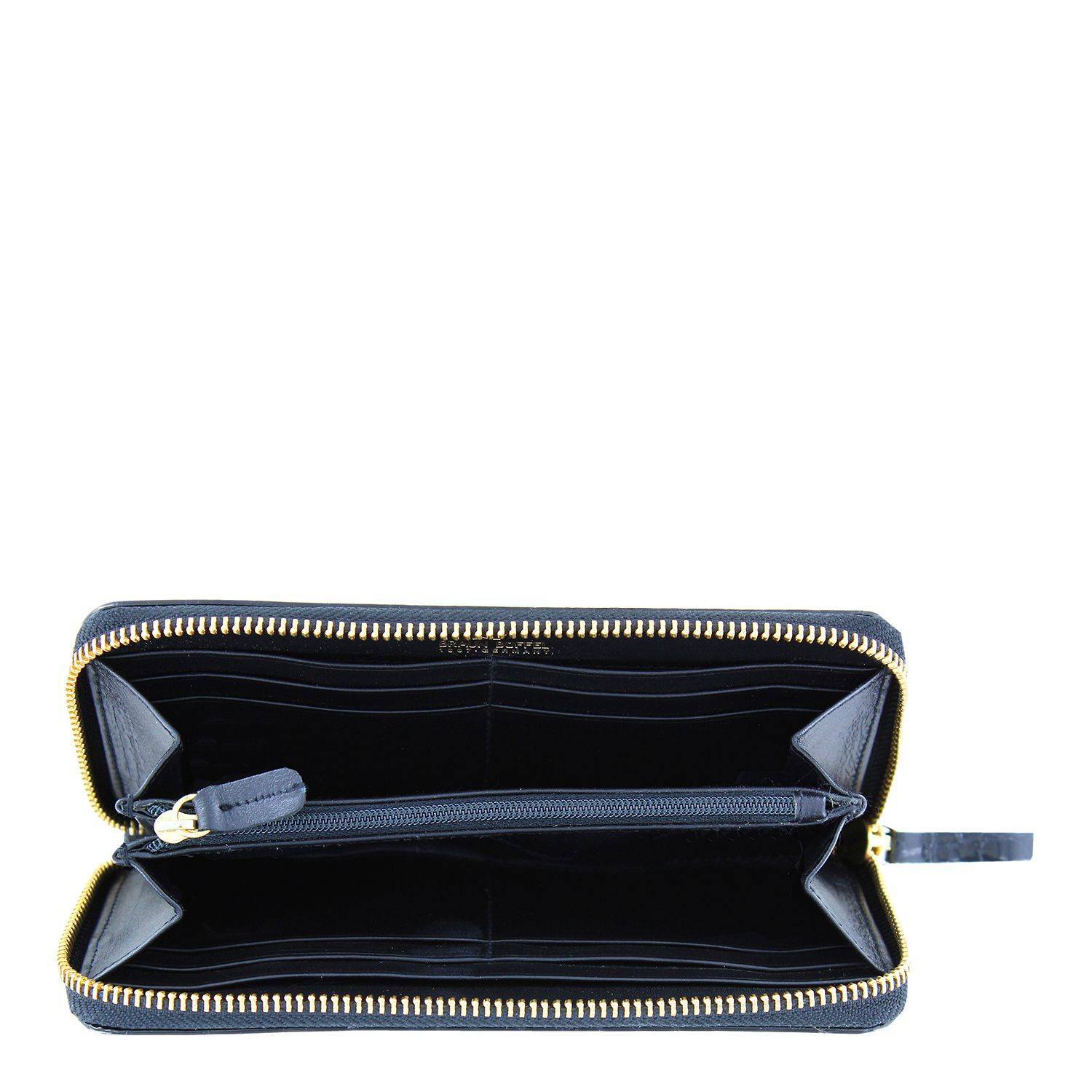 Кошелек Braun Buffel GLANZKROKO Ladies Zip-Around Wallet 10CS 40434, цвет черный, размер ONE SIZE - фото 2