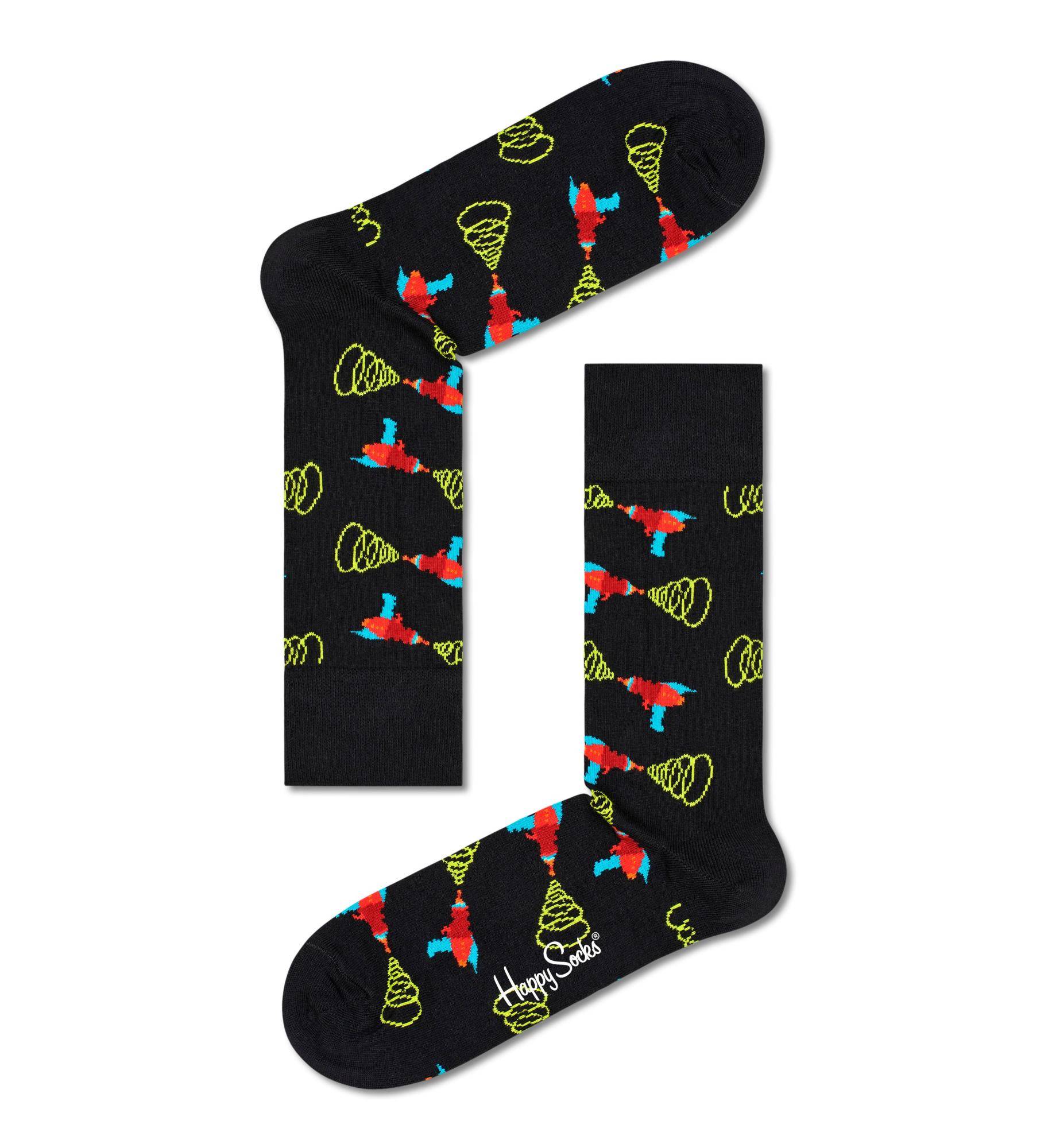 Носки Happy socks Lazer Quest Sock LAZ01 9300, размер 25 - фото 1