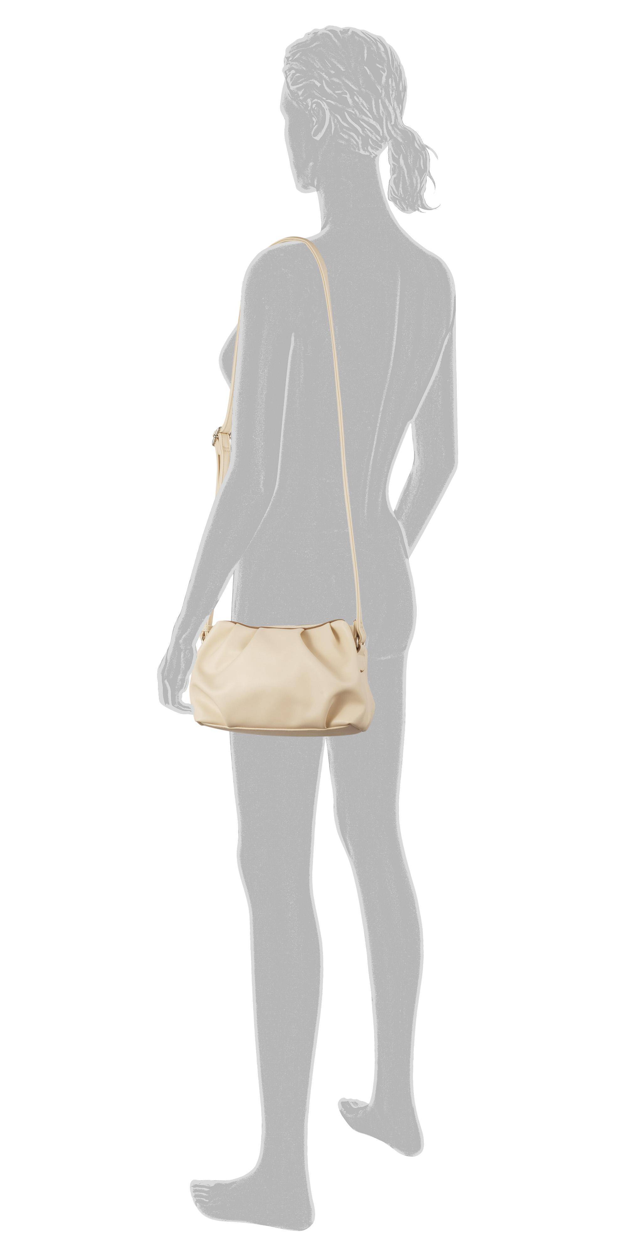 Женская сумка кросс-боди Tom Tailor, бежевая, цвет бежевый, размер ONE SIZE - фото 4