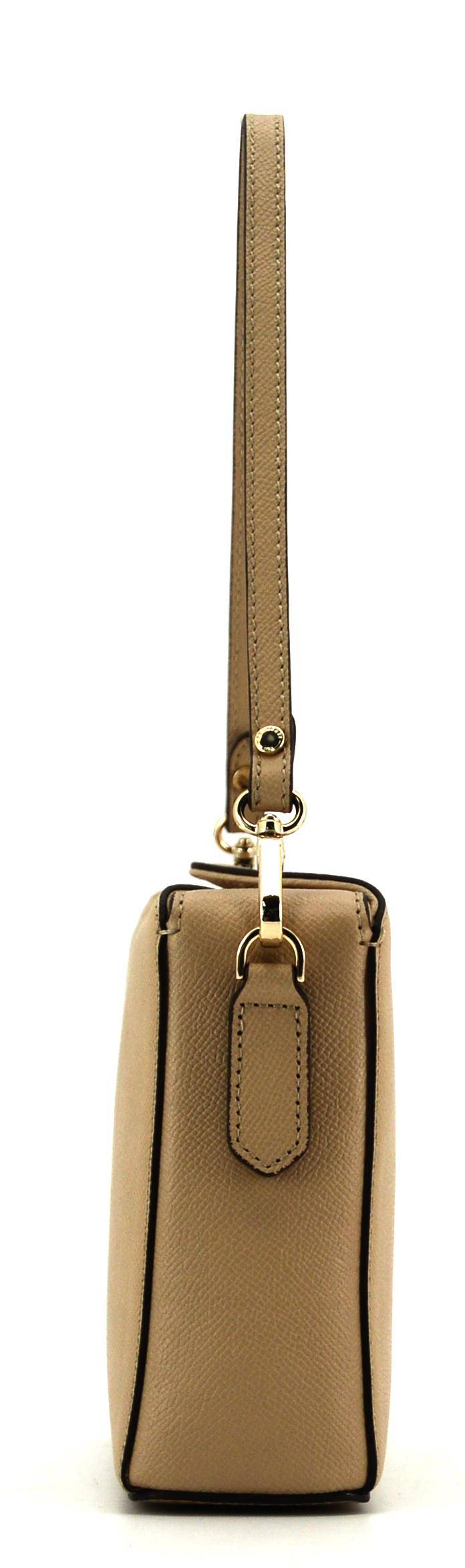 Кросс-боди Maison Pourchet Cassetta Leather 77101, цвет коньячный, размер ONE SIZE - фото 4