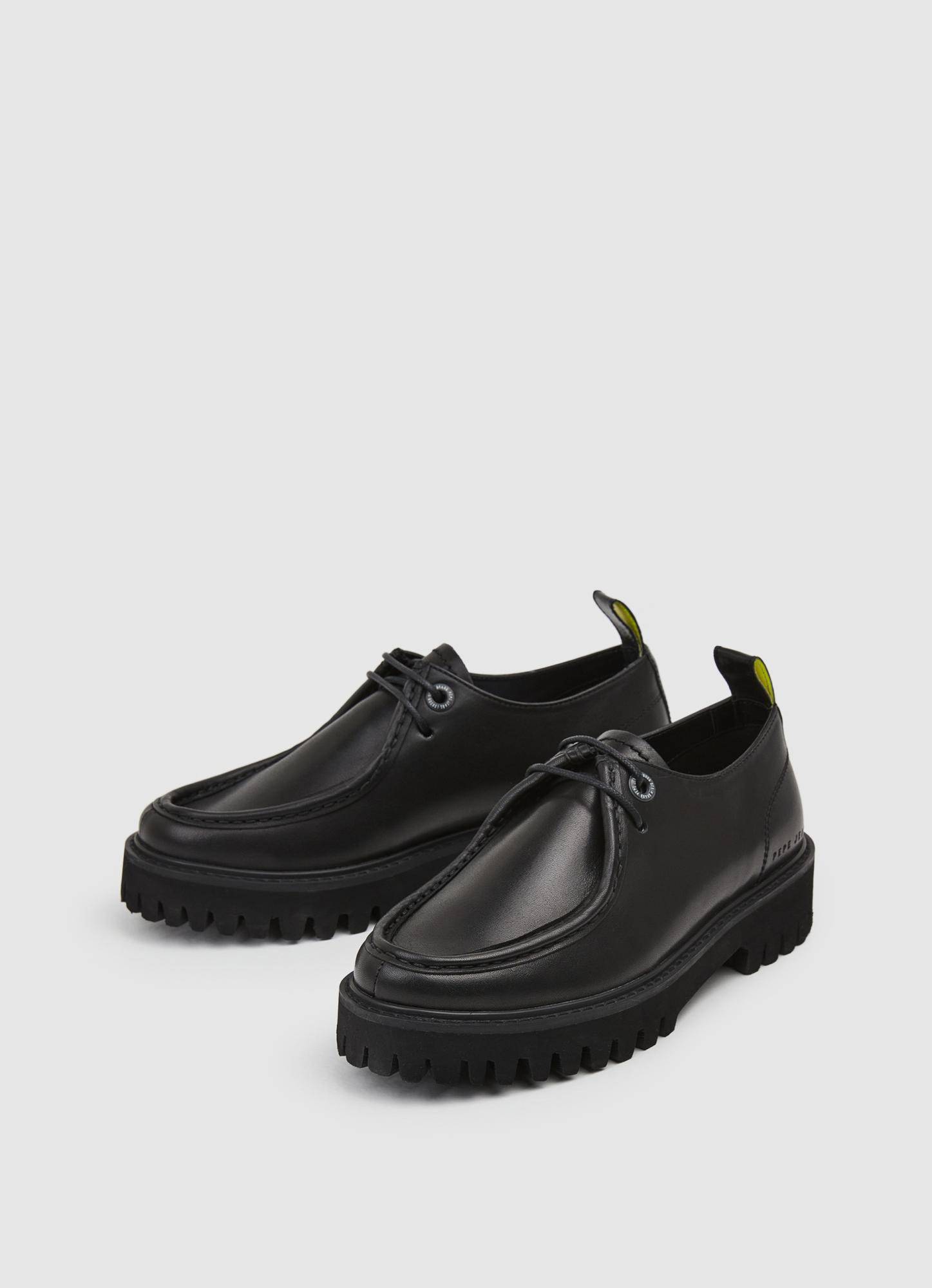 

Женские полуботинки Pepe Jeans London (TRUCKER WALLABY W s_PLS10405), черные, Черный