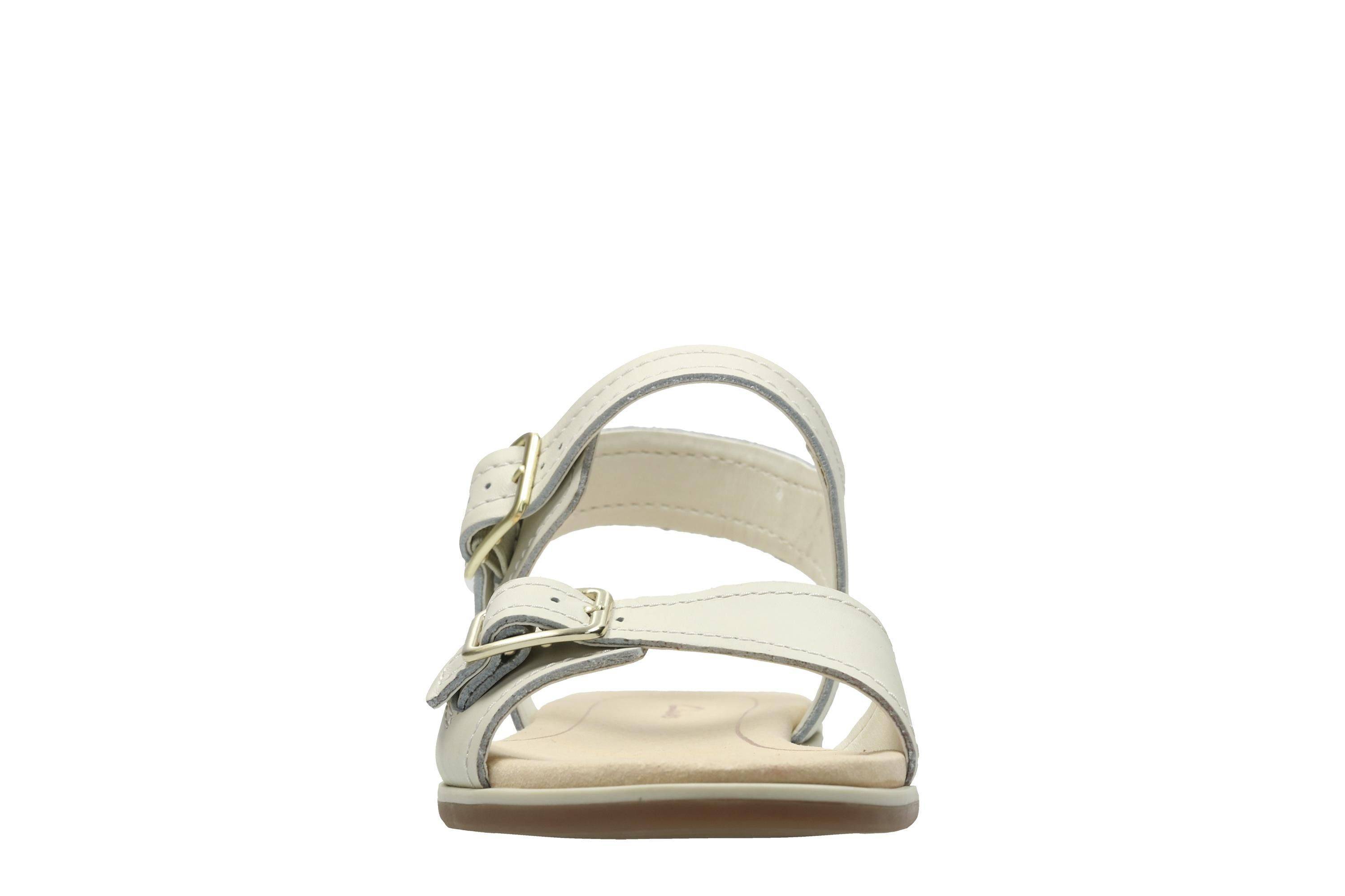 Женские сандалии Clarks(Bay Primrose 26131937), белые, цвет белый, размер 41 - фото 3