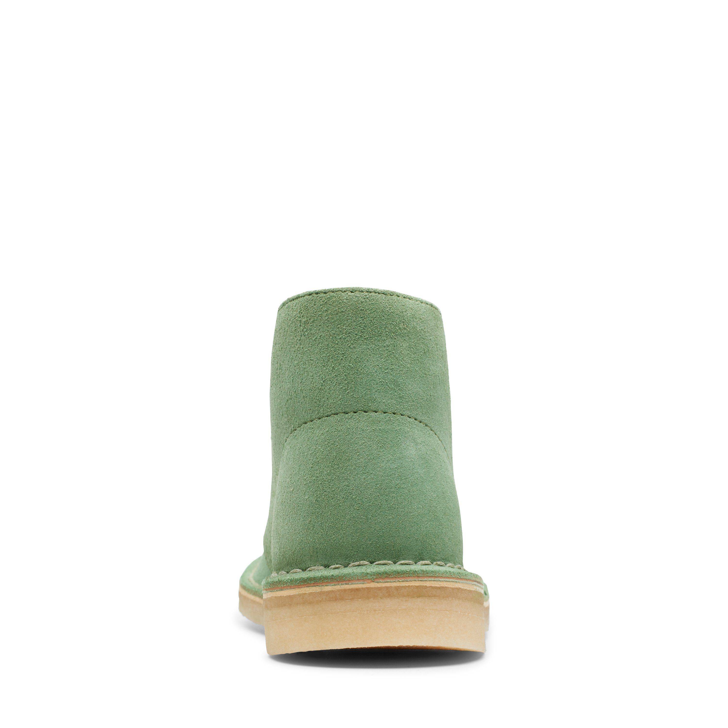 Женские дезерты Clarks(Desert Boot. 26138825), зеленые, цвет зеленый, размер 37 - фото 7