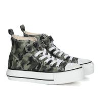 KAYA MID B50-3724C-02 - Детские высокие кеды British Knights, зеленые