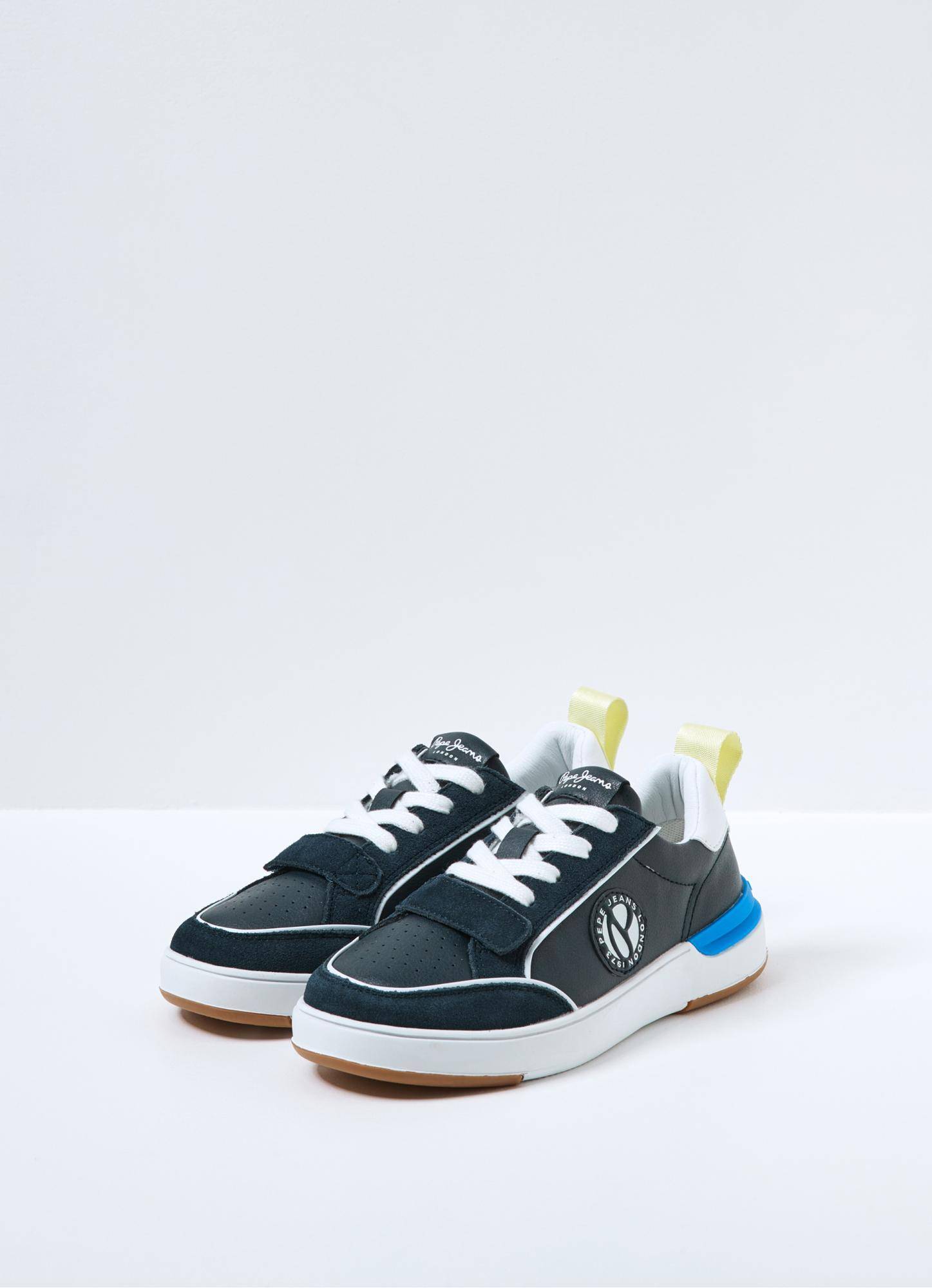 

Детские кеды Pepe Jeans London (BAXTER PATCH BOY s_PBS30524), синие, Синий