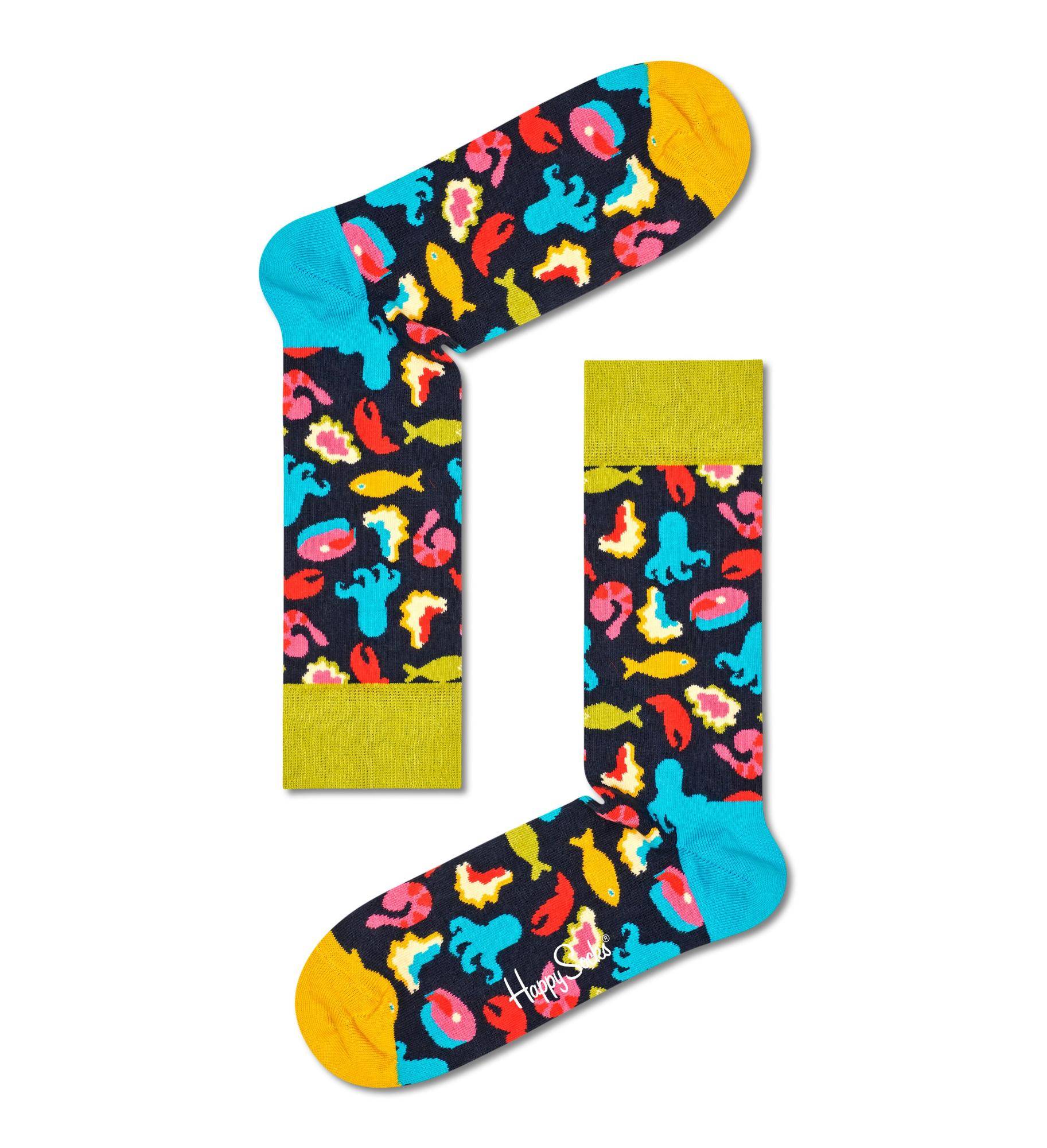 Носки Happy socks Frutti Di Mare Sock FDM01 6500, размер 25 - фото 1